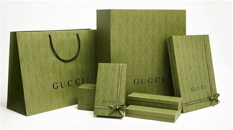 gucci biodegradable packaging|gucci complimentary gift wrapping.